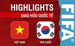 Video nước Việt Nam vs Hàn Quốc: Đẳng cấp cho chênh lệch