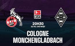 Nhận định Cologne vs Monchengladbach 20h30 ngày 22/10 (Bundesliga 2023/24)