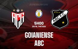 Nhận định bóng đá Goianiense vs ABC 5h00 ngày 20/10 (Hạng 2 Brazil 2023)