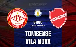 Nhận định Tombense vs Vila Nova 5h00 ngày 20/10 (Hạng 2 Brazil 2023)