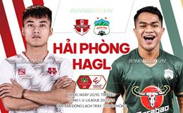 Nhận định Hải Phòng vs HAGL (18h00 ngày 20/10): Chủ nhà trên cơ