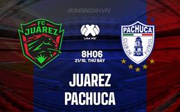 Nhận định bóng đá Juarez vs Pachuca 8h06 ngày 21/10 (VĐQG Mexico 2023)