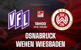 Nhận định Osnabruck vs Wehen Wiesbaden 18h00 ngày 21/10 (Hạng 2 Đức 2023/24)