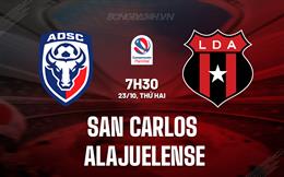 Nhận định San Carlos vs Alajuelense 8h30 ngày 22/10 (VĐQG Costa Rica 2023)