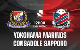 Nhận định Yokohama Marinos vs Consadole Sapporo 12h00 ngày 21/10 (VĐQG Nhật 2023)