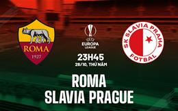 Nhận định Roma vs Slavia Praha (02h00 ngày 27/10): Đại chiến vì ngôi đầu