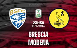 Nhận định - dự đoán Brescia vs Modena 23h30 ngày 24/10 (Hạng 2 Italia 2023/24)