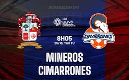 Nhận định Mineros vs Cimarrones 8h05 ngày 25/10 (Hạng 2 Mexico 2023)