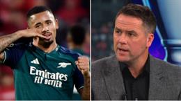 Michael Owen khiến Arsenal lo lắng khi nhận định về Gabriel Jesus
