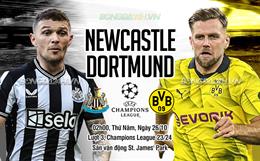 Nhận định Newcastle vs Dortmund (02h00 ngày 26/10): Bóp nghẹt Die Borussen