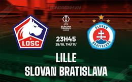 Nhận định Lille vs Slovan Bratislava 23h45 ngày 26/10 (Conference League 2023/24)