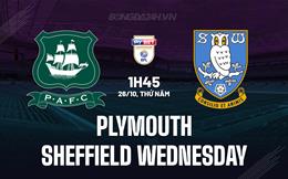 Nhận định Plymouth vs Sheffield Wed 1h45 ngày 26/10 (Hạng Nhất Anh 2023/24)