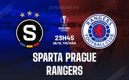 Nhận định Sparta Prague vs Rangers 23h45 ngày 26/10 (Europa League 2023/24)