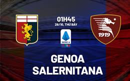 Nhận định bóng đá Genoa vs Salernitana 1h45 ngày 28/10 (Serie A 2023/24)