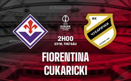 Nhận định Fiorentina vs Cukaricki 2h00 ngày 27/10 (Conference League 2023/24)