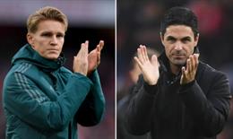 Mikel Arteta tiết lộ Martin Odegaard dính chấn thương
