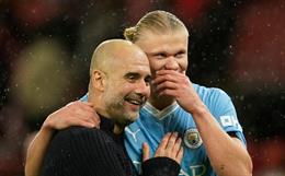 Pep Guardiola khẳng định Haaland vẫn vui vẻ dù trượt QBV