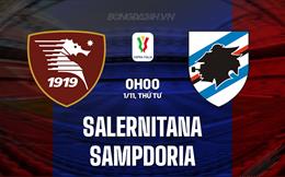 Nhận định Salernitana vs Sampdoria 0h00 ngày 1/11 (Cúp quốc gia Italia 2023/24)