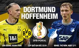 Nhận định Dortmund vs Hoffenheim (00h00 ngày 2/11): Hủy diệt đội khách