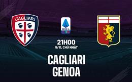 Nhận định bóng đá Cagliari vs Genoa 21h00 ngày 5/11 (Serie A 2023/24)