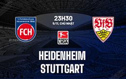 Nhận định bóng đá Heidenheim vs Stuttgart 23h30 ngày 5/11 (Bundesliga 2023/24)