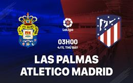 Nhận định Las Palmas vs Atletico Madrid 3h00 ngày 4/11 (La Liga 2023/24)