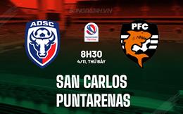 Nhận định San Carlos vs Puntarenas 8h30 ngày 4/11 (VĐQG Costa Rica 2023)