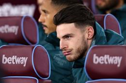 Bị CĐV West Ham la ó, Declan Rice vẫn lên tiếng cảm ơn