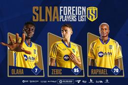SLNA chính thức chốt ba ngoại binh thi đấu ở V-League 2023/2024