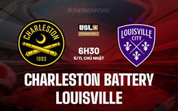 Nhận định Charleston Battery vs Louisville 6h30 ngày 5/11 (Hạng nhất Mỹ 2023)