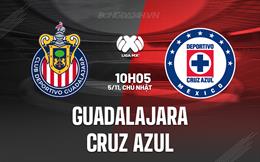 Nhận định bóng đá Guadalajara vs Cruz Azul 10h05 ngày 5/11 (VĐQG Mexico 2023)