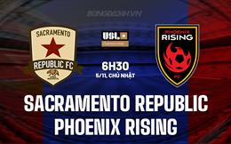 Nhận định Sacramento Republic vs Phoenix Rising 9h00 ngày 5/11 (Hạng nhất Mỹ 2023)