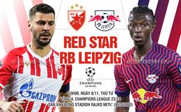 Nhận định Crvena Zvezda vs Leipzig 3h00 ngày 8/11 (Bảng G Champions League 2023/24)
