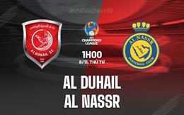 Nhận định Al Duhail vs Al Nassr 1h00 ngày 8/11 (AFC Champions League 2023/24)