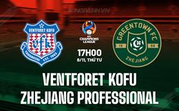 Nhận định Ventforet Kofu vs Zhejiang Professional 17h00 ngày 8/11 (AFC Champions League 2023/24)