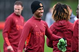 Marcus Rashford trở lại tập luyện