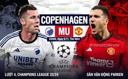 Nhận định Copenhagen vs MU (03h00 ngày 9/11): Chờ Quỷ đỏ vượt khó