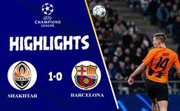 Video Shakhtar Donetsk vs Barca: Tấn công mờ nhạt, trắng tay ra về