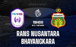 Nhận định RANS Nusantara vs Bhayangkara 19h00 ngày 9/11 (VĐQG Indonesia 2023/24)