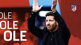 CHÍNH THỨC: Diego Simeone từ chối lương siêu khủng để ở lại Atletico