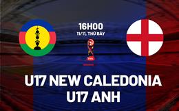 Nhận định U17 New Caledonia vs U17 Anh 16h00 ngày 11/11 (U17 World Cup 2023)