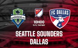 Nhận định Seattle Sounders vs Dallas 10h00 ngày 11/11 (Nhà nghề Mỹ 2023)