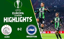 Video Ajax vs Brighton: Bay trên đôi cánh Fati và Adingra