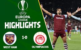 Video cúp C2 West Ham vs Olympiacos: Lucas Paqueta lập công