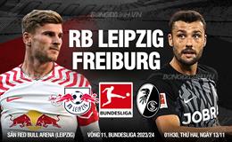 Nhận định bóng đá Leipzig vs Freiburg 1h30 ngày 13/11 (Bundesliga 2023/24)