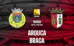 Nhận định Arouca vs Braga 1h00 ngày 13/11 (VĐQG Bồ Đào Nha 2023/24)