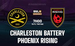 Nhận định Charleston Battery vs Phoenix Rising 7h00 ngày 13/11 (Hạng nhất Mỹ 2023)