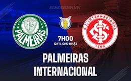 Nhận định Palmeiras vs Internacional 7h00 ngày 12/11 (VĐQG Brazil 2023)