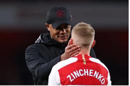 Vincent Kompany tâm phục khẩu phục sau trận thua Arsenal