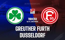 Nhận định Greuther Furth vs Dusseldorf 19h30 ngày 12/11 (Hạng 2 Đức 2023/24)